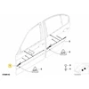 BMW E46 vairuotojo pusės laidai originalus 61126913076