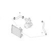 BMW E46 variklio aušinimo sistemos vandens žarna Originali 11537788085