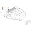 BMW E46 variklio izoliacijos dangtelio veržlė originali 11121725686