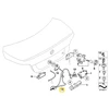 BMW E60 5 Serija Avarinio Atvėrimo Kabelis Originalus 51247201606