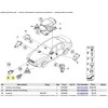 BMW E60 525i Mini R56 Cooper priekinis kairysis arba dešinysis pagreičio jutiklis 65776964608 originalus