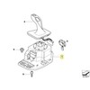 BMW E60 E61 E63 E64 automatinės pavarų dėžės perjungimo svirtis originali 61319212220
