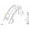 BMW E60 E61 Priekinio Dešinės Durų Langų Rėmo Dangtelis Originalus 51337033628
