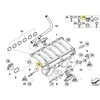 BMW E60N E61 E63 E64 E64 E90 įsiurbimo kolektoriaus vamzdžio spaustukas originalus 11617559690