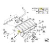 BMW E60N E61 E63 E64 E64 E90 įsiurbimo kolektoriaus vamzdžio spaustukas originalus 11617559690