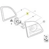Bmw E61 5 Bulb Socket Galinio Dešinio Šviesos Originalus 63216935332