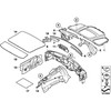 BMW E63 E64 6 SERIES BONNET HOOD INSULATION DAMPING 51487898125 Originali