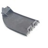 BMW E63 priekinio bamperio grotelių dangtelis kairysis originalus 51117184691
