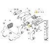 BMW E65 E66 tarpinės žiedas originalus 13712247395