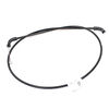 BMW E65 variklio dangčio atleidimo centrinis trosas Originalus 51237025376