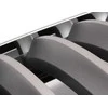 BMW E70 priekinio radiatoriaus "Kidney Titanium" grotelės dešinėje pusėje originalios 51137185224