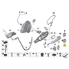 BMW E81 E82 E87 E88 Dešinės Durų Dangtelis Originalus 51217161410