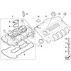 BMW E81 E87 E90 E91 E92 E93 Profile Gasket Originalus 11127555738