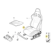 BMW E81 E87 E90 Sėdymo Kėdės Varžtas M10X37 Originalus 07147146686