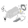 BMW E81 E87 E90 tarpinis žiedas Veleno alkūninio veleno alyvos sandariklis originalus 11117584398