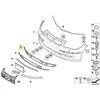 BMW E81 E87 Priekinis Stiklo Grotelis Originalus 51117166605