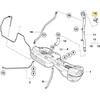 BMW E81 E88 užpildymo dangtelis originalus 16117193372