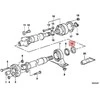 BMW E82 E46 E90 F06 F12 centrinės atramos guolio detalė originali 26111227583