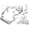 BMW E82 E90135i 535i 550i Įsiurbimo kolektoriaus absoliutinio slėgio MAP jutiklis originalus 13629797773