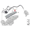 BMW E84 E89 F07N F10 F10N turbokompresoriaus vakuuminė žarna 11657607726 originali