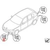 BMW E87 Priekinis Kairysis PDC Sensorius Originalus 51117118153