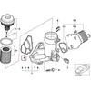 BMW E87 profilio tarpinė originali 11427787695