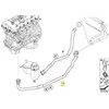 BMW E88 E82 E90 E91 E32 E93 E84 Šildymo branduolio tiekimo žarna Originali 64216983858