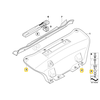 BMW E88 išplečiamoji kniedė Originali 07147136172