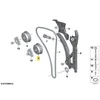 BMW E89 E71 įsiurbimo skirstymo veleno paskirstymo krumpliaratis originalus 11367540347