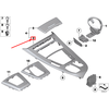Bmw E89 Z4 Priekinės Centrinės Konsolės Dangtelis Originalus 51168049223
