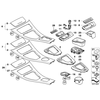 BMW E90 E91 E91 E92 E93 SAUGOJIMO DĖKLO GUMINIS ĮDĖKLAS ORIGINALUS 51167118065