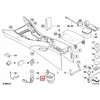 Bmw E90 E91 E92 Centro Konsolės Galinė Originalus 51167138582