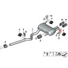 BMW E90 E91 E92 E93 325D 330D 330XD CABRIO laikiklis originalus18207795987