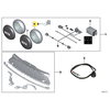 BMW E90 E91 E92 E93 Oro kondicionavimo valdymo blokas originalus 63120417670