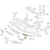 BMW E90 E91 LCI Dešinė Uždara Grotelė Originalus 51117138418