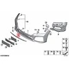 Bmw E90 E91 Priekinis Centrinis Trimas Originalus 51118076419
