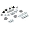 BMW E90 E93 galinio bamperio tvirtinimo detalių rinkinys originalus 51122410021