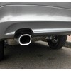 BMW E90 išmetimo galinė vamzdelio apdaila sidabrinė originali 18307618463