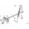 Bmw Einlassventil 5 E28 6 E24 Originalus 11341305435