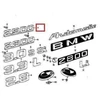 Bmw Emblema 2500 3 3 Li 1968 1977 Originalus 51141803552
