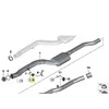 BMW F01 F01 F02 F06 F07 F10 F11 F11 F12 F13 F30 F31 Guma montavimo originali 18208570088