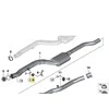 BMW F01 F01 F02 F06 F07 F10 F11 F11 F12 F13 F30 F31 Guma montavimo originali 18208570088