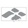 BMW F01 grindų kilimėlių rinkinys Velours Genuine 51479183388