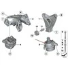 Bmw Variklio Laikiklis 5 F10 F11 7 F01 Originalus 22116786528