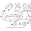 BMW F07 F10 F11 Z4 E89 Detaliu Rinkinys Originalus 63117343916