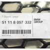 BMW F07 priekinio bamperio rūko žibinto grotelės Dešinė originali 51118057332