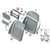 BMW F07 Priekinis dešinysis kiemo žibintas originalus 52109180203