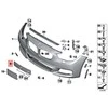 BMW F07 valstybinio numerio ženklo pagrindas originalus 51118055645