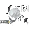 Bmw F10 F11 Dešinės Pusės Vairo Stabdžių Vėžių Originalus 63117271898