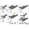 Bmw Grindų Dengimo Centras 5 F07 F10 F11 6 F06 F13 7 F01 F02 Originalus 51757193220